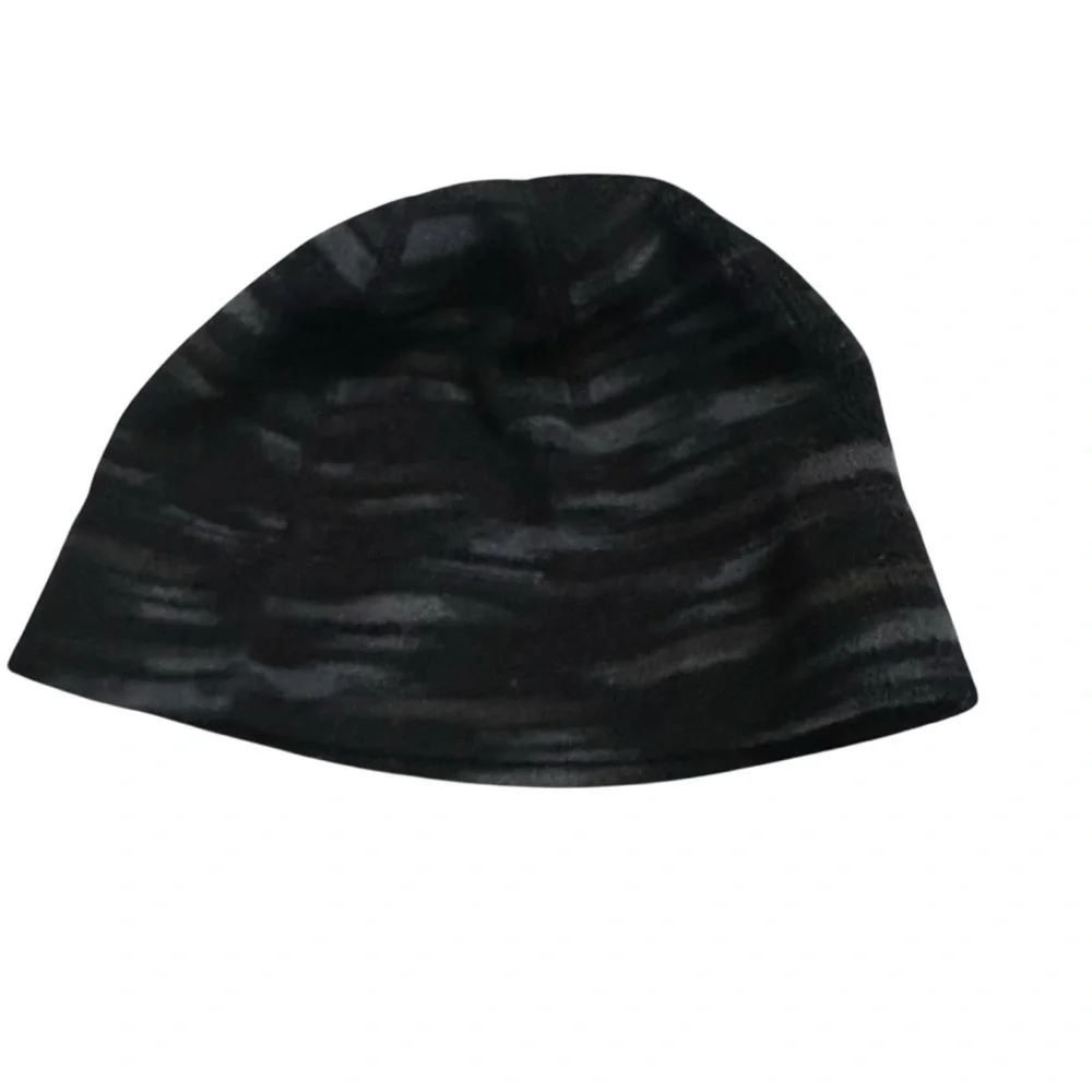 Columbia Black and Gray Patterned Beanie